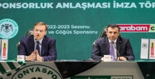 Konyaspor isim ve forma sponsoruyla sözleşme imzaladı