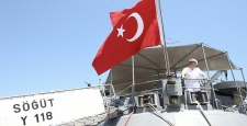 Söğüt Gemisi Komutanı Kıbrıs şehidi babasının izinde