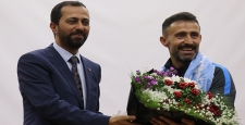 Ampute Futbol Milli Takımı Teknik Direktörü Osman Çakmak, gençlerle buluştu