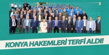 Konya hakemleri terfi aldı