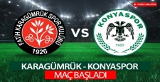CANLI: Fatih Karagümrük Spor – Konyaspor (1-0)