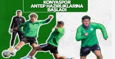 Konyaspor Antep hazırlıklarına başladı